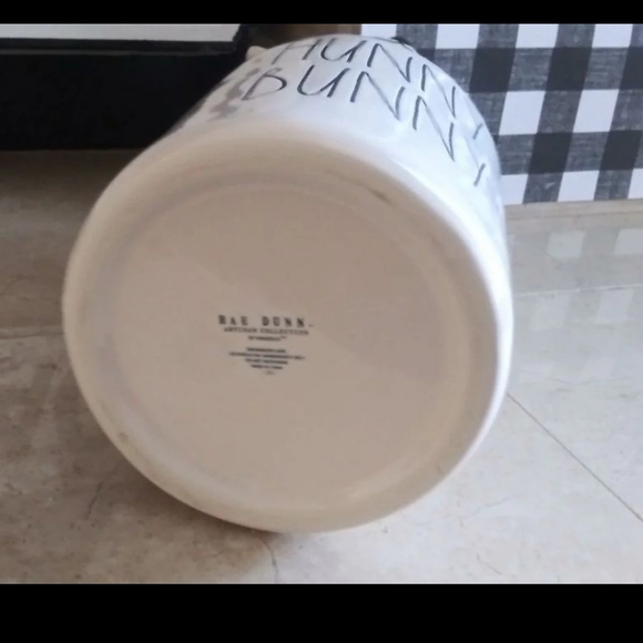 RAE DUNN HUNNY BUNNY CANISTER - Picture 3 of 3